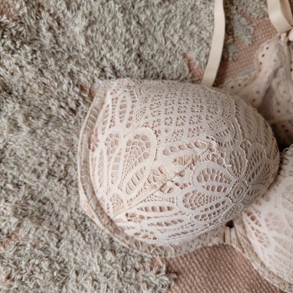 Victoria's Secret | Dream Angels Lace Racerback Lined Demi Push-Up Bra Nwt - Picture 3 of 8
